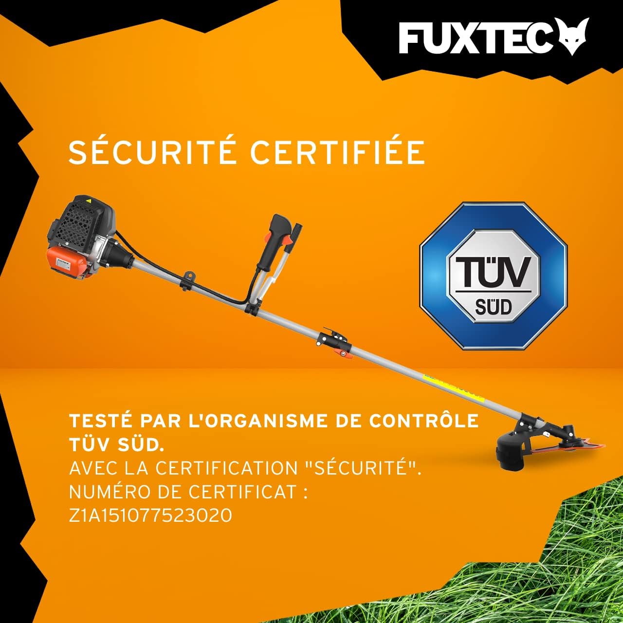 Fuxtec Débroussailleuse Thermique FX-MS152 Multitool 2 en 1